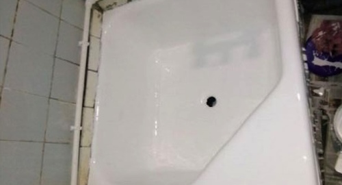 Ремонт поддона душевой кабины | поселок дома отдыха Горки